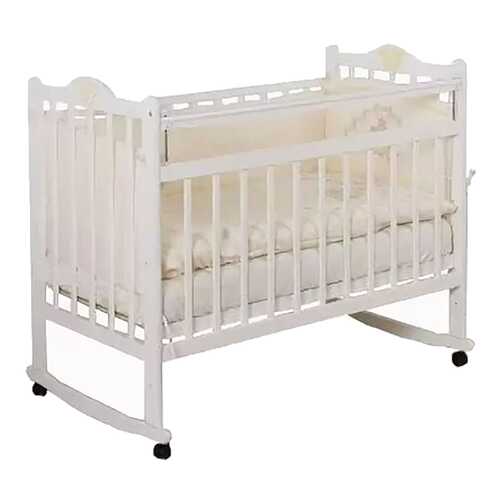 Кровать детская Incanto Pali с мишкой белый УТ0009382 в Мария