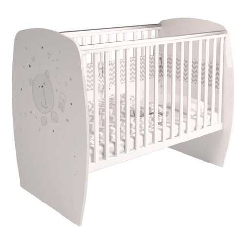 Кровать детская Polini Kids French 700, Teddy, Белый в Мария