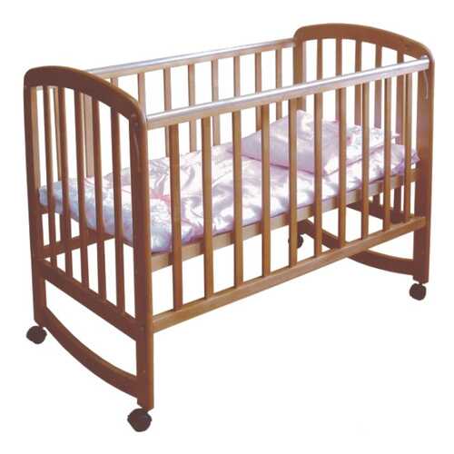 Кровать колесо-качалка Фея 304 орех 5514-1 в Мария