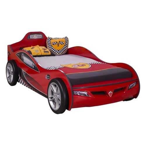 Кровать-машина Cilek Carbed Coupe красная 90х190 в Мария