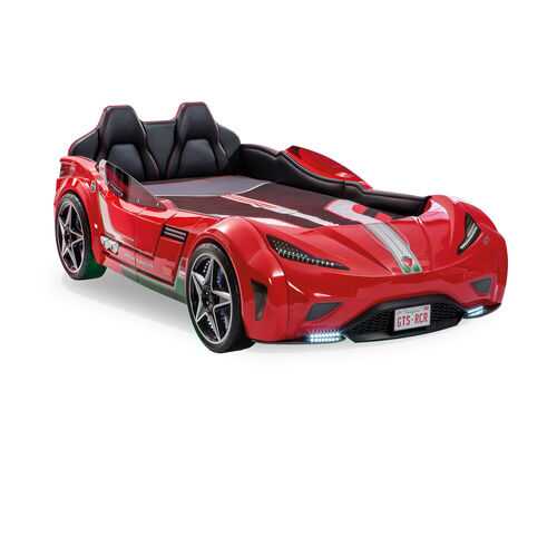 Кровать-машина Cilek Carbed GTS красная 100х190 в Мария