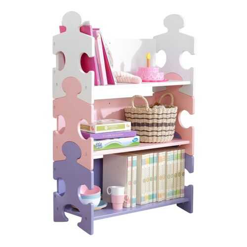 Система хранения KidKraft Пазл пастель Puzzle Bookshelf в Мария