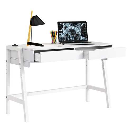 Детский стол письменный Polini kids Mirum 1440 низкий, белый в Мария