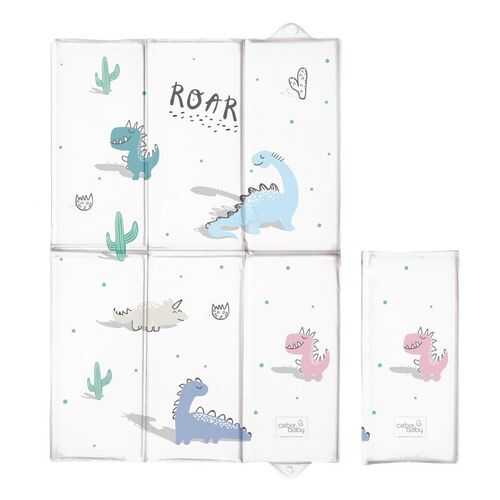 Матрац пеленальный Ceba Baby 40*60 см для путешествий Candy Andy Dino W-305-121-612 в Мария