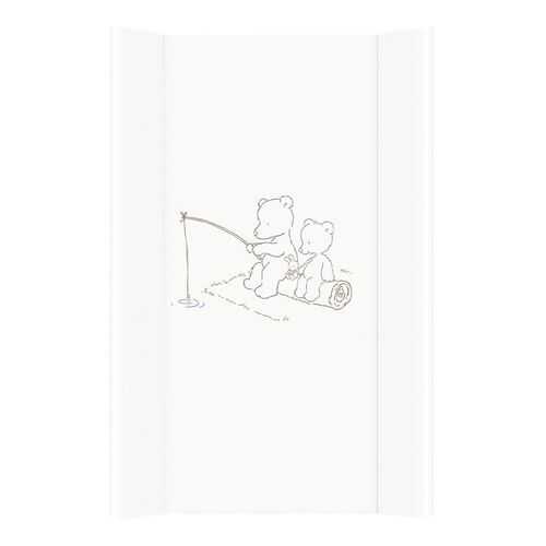 Матрац пеленальный Ceba Baby 80 см 125*65 см Papa Bear white W-210-004-100 в Мария