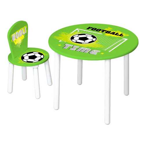Комплект детской мебели Polini Kids Fun 185 S Футбол, зеленый в Мария