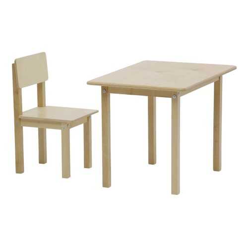 Комплект детской мебели Polini Simple 105 S, натуральный в Мария