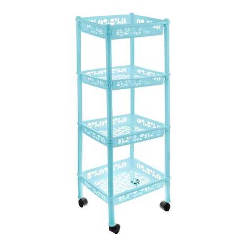 Этажерка BranQ Prima BQ2827 37х29х93,5 см, бирюзовый в Мария