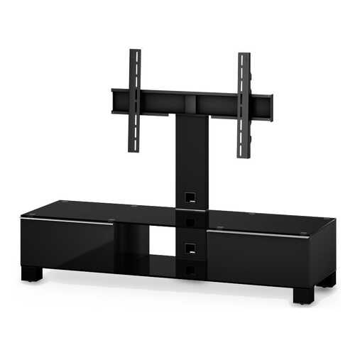 Тумба под телевизор приставная SONOROUS MD 8140-B-HBLK-BLK 120х44х130 см, черный в Мария