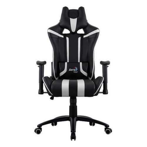 Игровое кресло AeroCool AC120 AIR, белый/черный в Мария