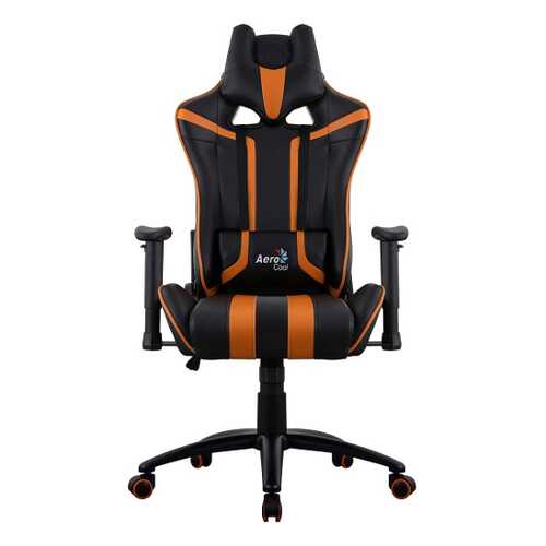 Игровое кресло AeroCool AC120 AIR, оранжевый/черный в Мария
