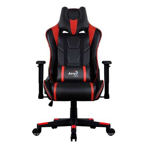 Игровое кресло AeroCool AC220 AIR, красный/черный в Мария