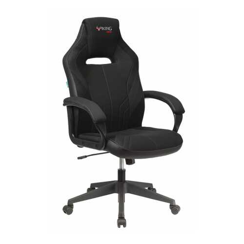 Кресло игровое Бюрократ VIKING 3 AERO BLACK EDITION черный искусст.кожа/ткань в Мария