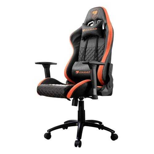 Кресло компьютерное Cougar Rampart (Black/Orange) в Мария