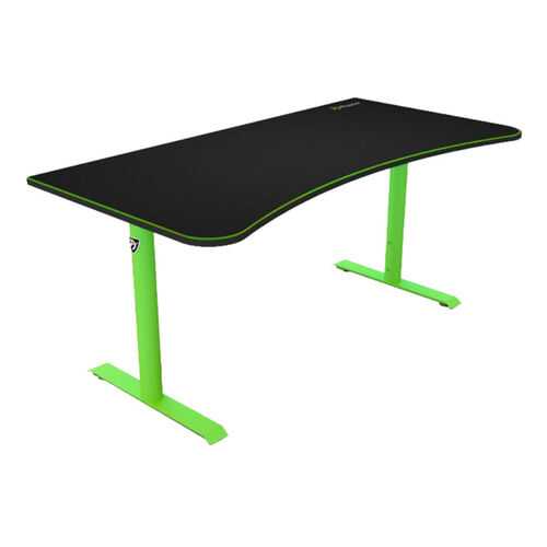 Компьютерный стол Arozzi Arena Gaming Desk/Черный МДФ/Зеленый металл в Мария