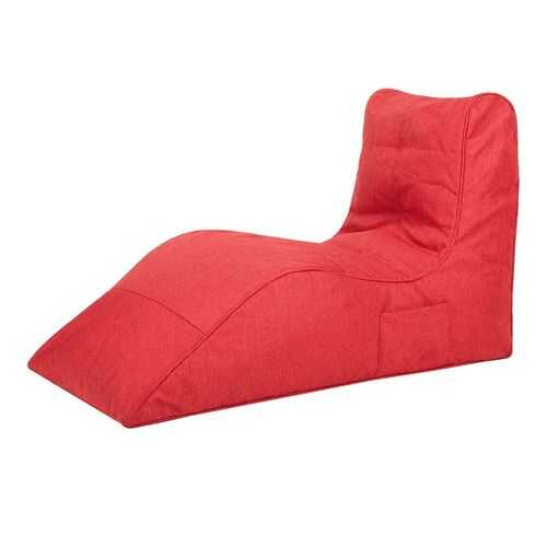 Кресло бескаркасное Папа Пуф Cinema Sofa Red, размер XXL, рогожка, красный в Мария