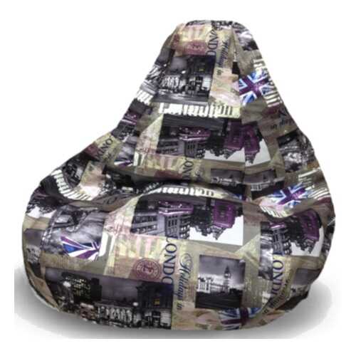 Кресло-груша Kreslo-Puff Comfort London фиолетовый в Мария