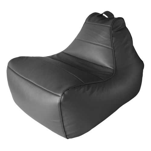 Кресло-мешок Папа Пуф Modern Lounger Black, размер L, экокожа, черный в Мария