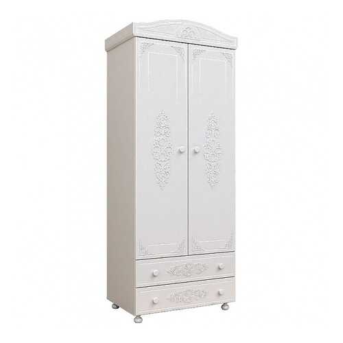 Платяной шкаф Компасс-мебель Ассоль АС-02 KOM_AC02 83,2x50x206, белое дерево в Мария
