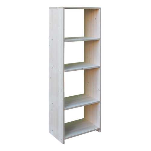 Стеллаж Green Mebel 63550 45х30х150 см, натуральный в Мария