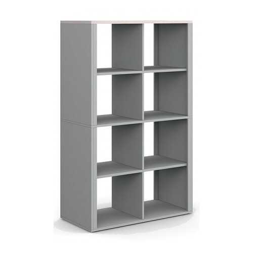 Стеллаж Pointex POI27141302 90x45x146 см, бежевый/серый в Мария