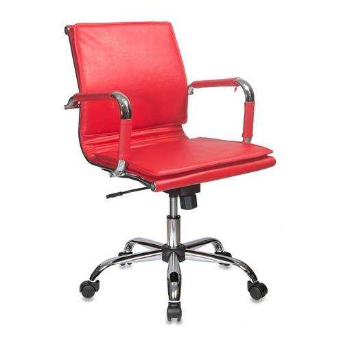 Компьютерное кресло Бюрократ 664072 CH-993-LOW/Red 60х65.5х93 см, красный/хром в Мария