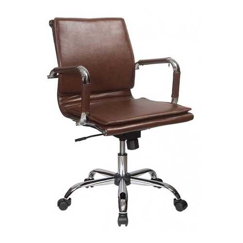 Кресло руководителя Бюрократ CH-993-LOW/BROWN, коричневый в Мария