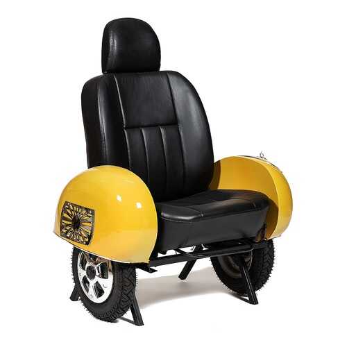 Кресло для гостиной TetChair 110х88х72 см, белый/серый/бежевый в Мария
