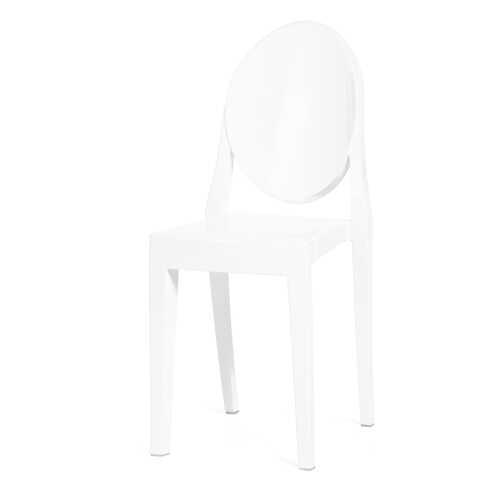 Стул Cosmo Victoria Ghost белый, solid white в Мария