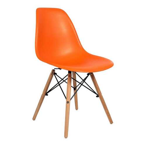 Стул дизайнерский STOOL GROUP Eames Wood Оранжевый в Мария
